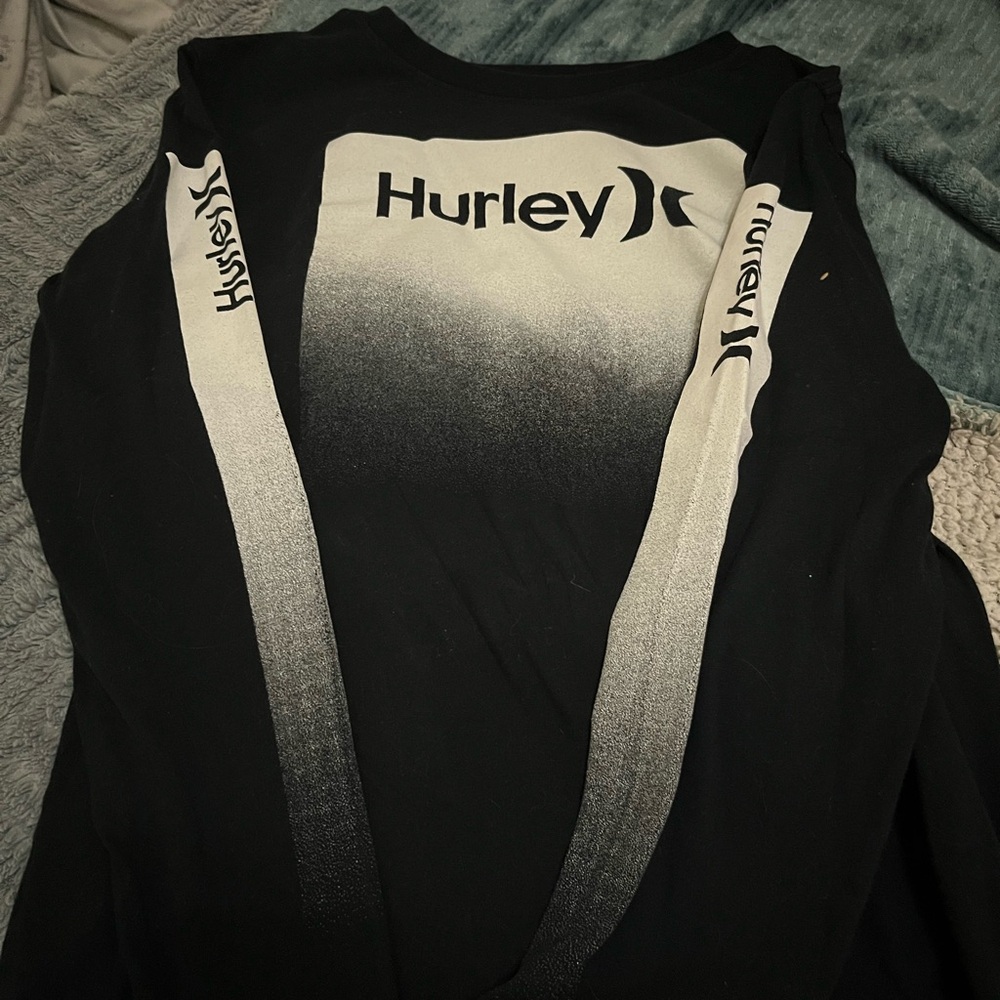 Hurley Black Crew Neck Shirt